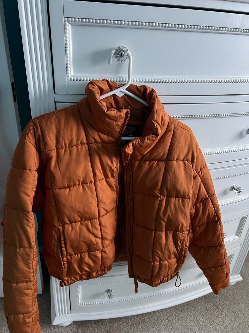 Aeropostale Remixed Down Jacket - Copper/Bronze